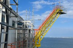 ENDÜSTRİYEL PETROL PLATFORMU OFF-SHORE FLANŞLI İSKELE UYGULAMALARI