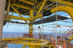 ENDÜSTRİYEL PETROL PLATFORMU OFF-SHORE ÖRÜMCEK İSKELE UYGULAMALARI