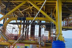 ENDÜSTRİYEL PETROL PLATFORMU OFF-SHORE İSKELE UYGULAMALARI
