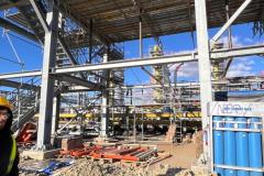 PIPE RACK DOĞALGAZ DEPOLAMA SAHASI İSKELE UYGULAMALARI