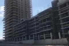 HADIMKÖY TOPLU KONUT ŞANTİYESİ H TİPİ GÜVENLİKLİ CEPHE İSKELESİ