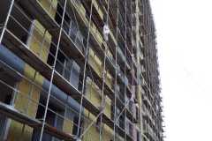 4. LEVENT PTT BİNASI H TİPİ GÜVENLİKLİ CEPHE İSKELESİ